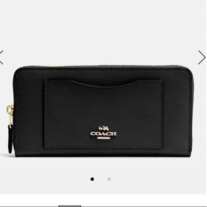 NWOT Black Coach Wallet